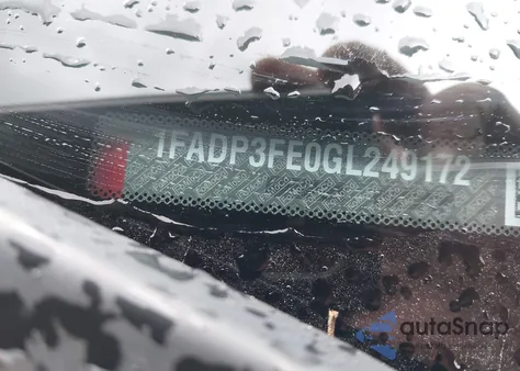 2016 Ford Focus Se from USA, damaged, VIN 1FADP3FE0GL249172